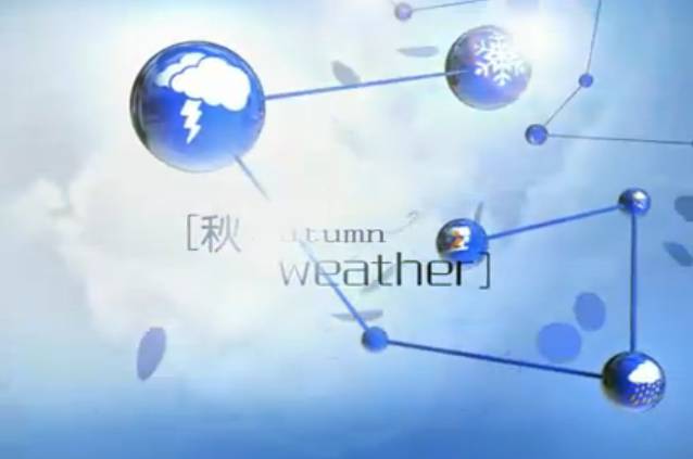今日氣象欄目包裝動(dòng)畫