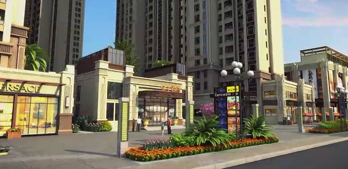 金王首府建筑漫游動(dòng)畫