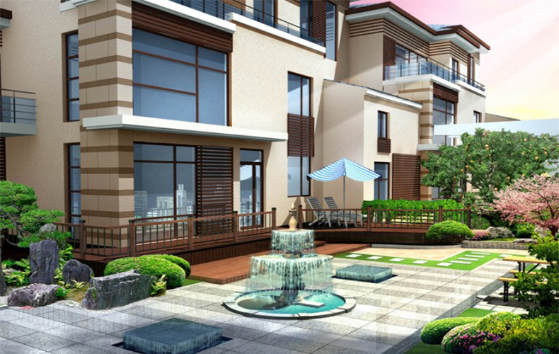 建筑漫游動畫