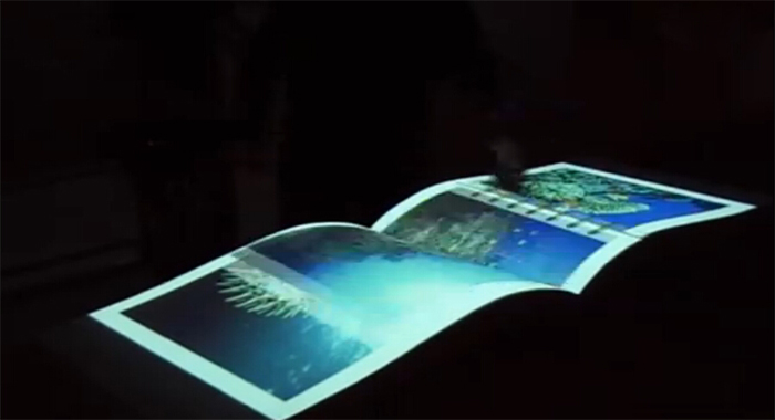 圖3：海底世界電子翻書系統