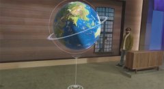 增強現實技術眼鏡日常生活演示