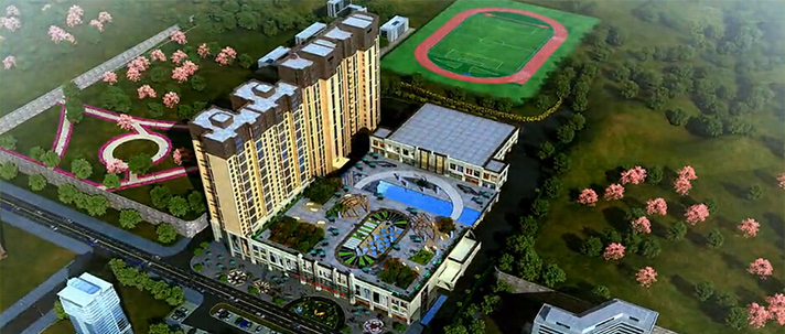 中潤萬和城建筑動畫截圖1