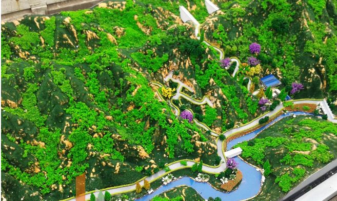 高速公路沙盤模型制作